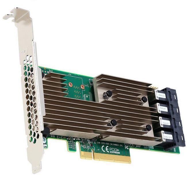 Controlador SAS Broadcom 05-25703-00 SAS 9305-16I SGL - 16 puertos internos 12 Gb/s - Imagen 1 de 1